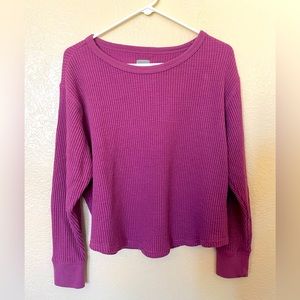Mauve sweatshirt Medium Petite from GAP